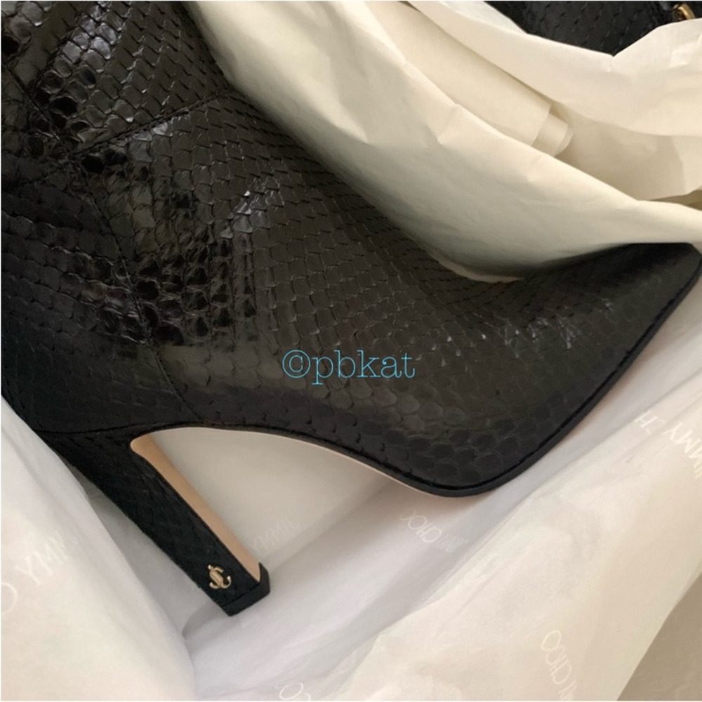 New Jimmy Choo Python Boots - Picture 10 of 13